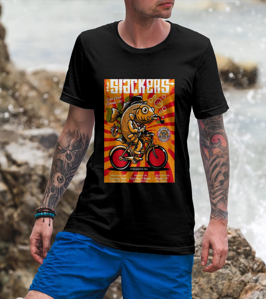 The Slackers West Coast Canada Tour 2026 Victoria Ska And Reggae Society With Guests TBA T-Shirt