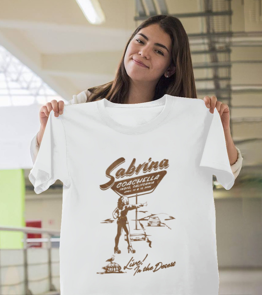 Sabrina Live In The Desert T-Shirt