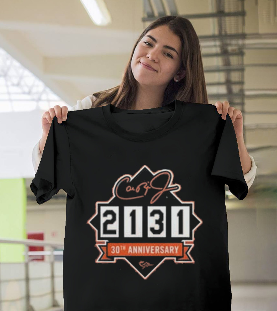 Baltimore Orioles Cal Ripken Jr. 2131 30th Anniversary Night 2026 T-Shirt