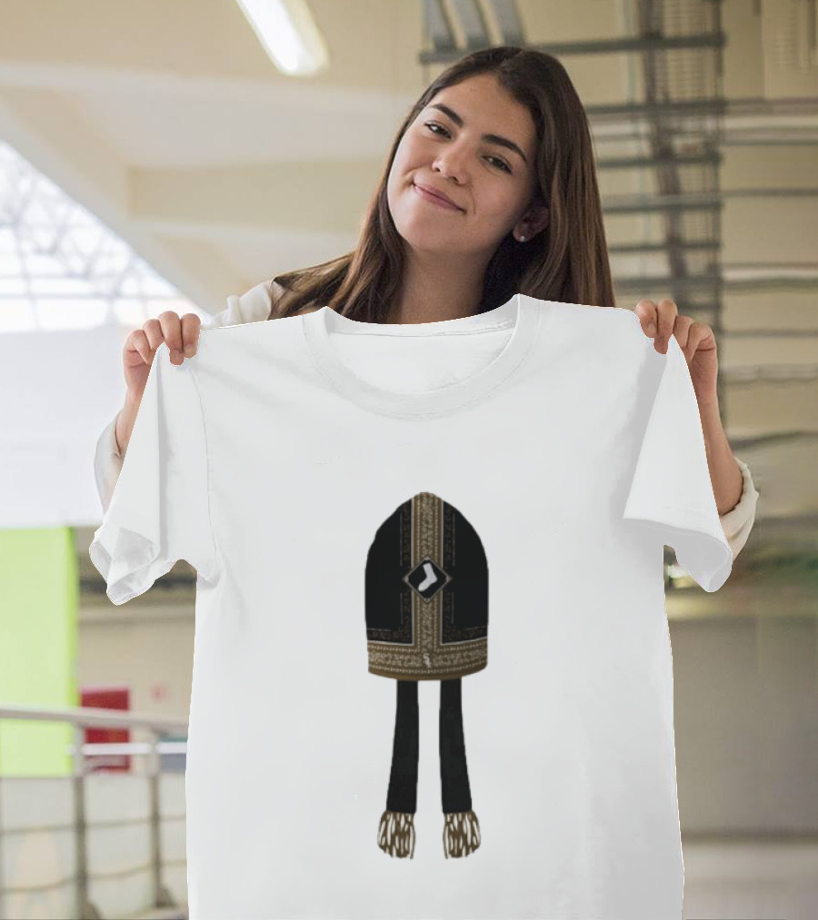 Pope Leo XIV Chicago White Sox Mitre Hat With Sox T-Shirt