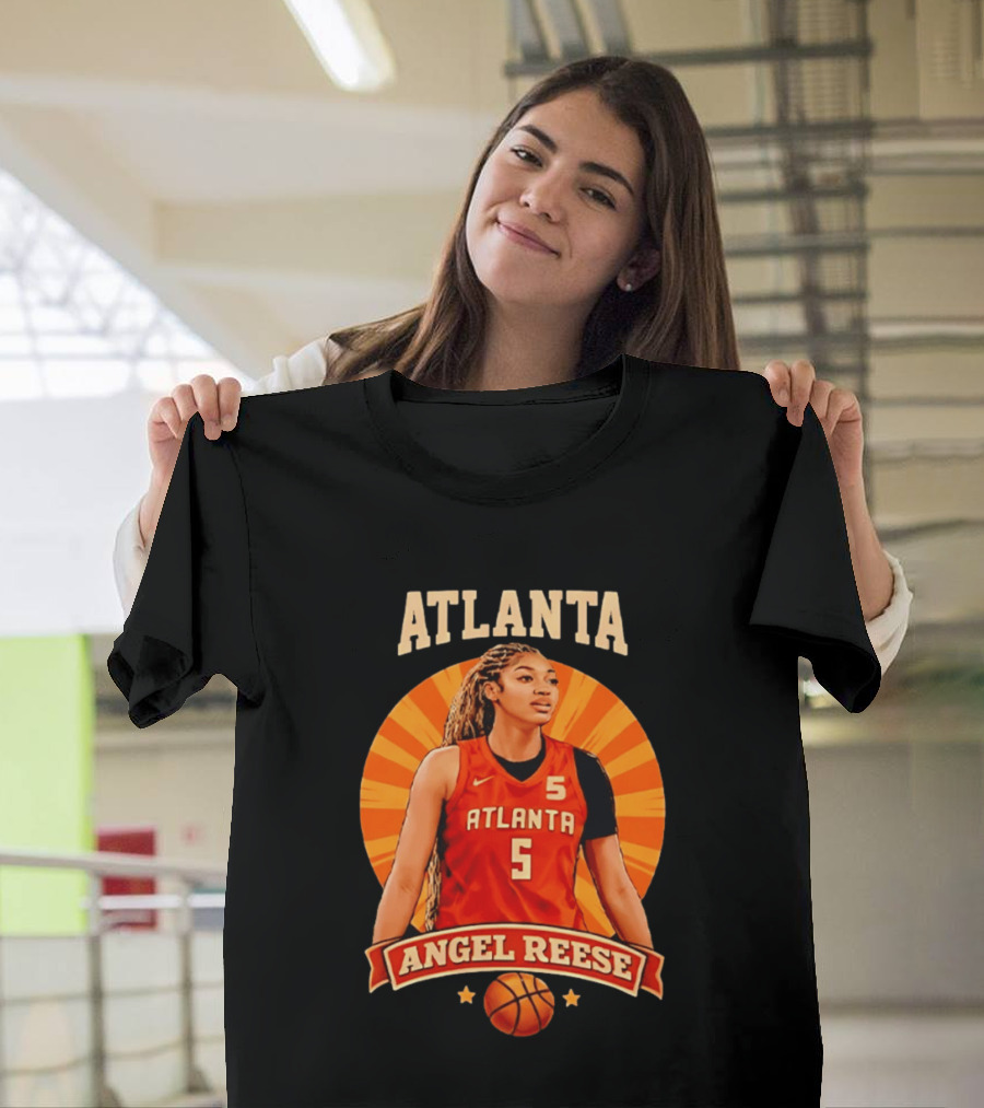 Atlanta Angel Reese Basketball T-Shirt