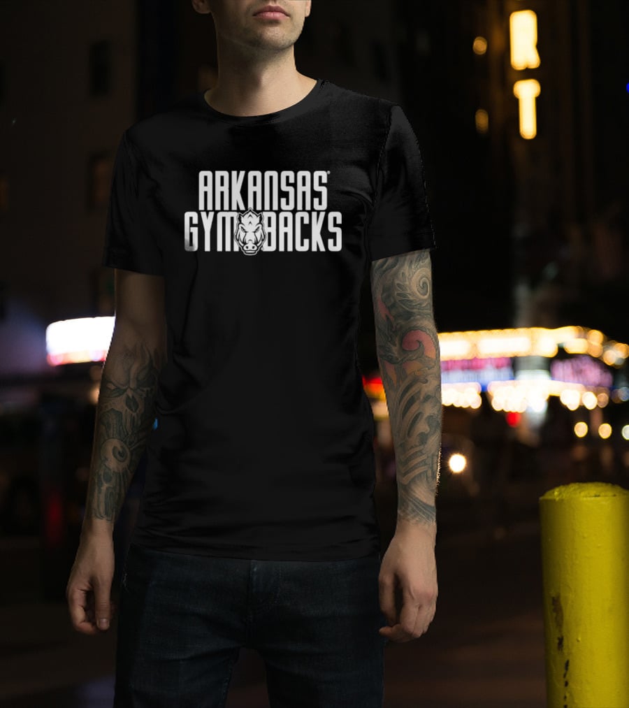 Arkansas Razorbacks Gymbacks Gymnastics Team T-Shirt