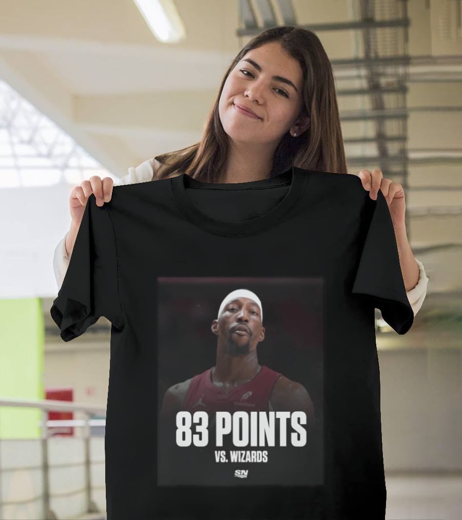 Bam Adebayo 83 Points Vs Wizards SN Sports Raptors T-Shirt