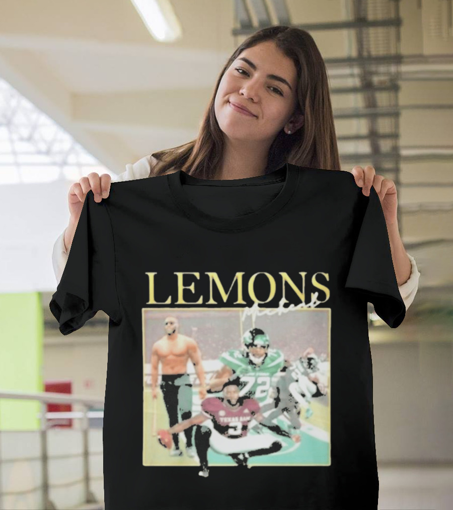 Micheal Lemons Football Players Sports Us T-Shirt