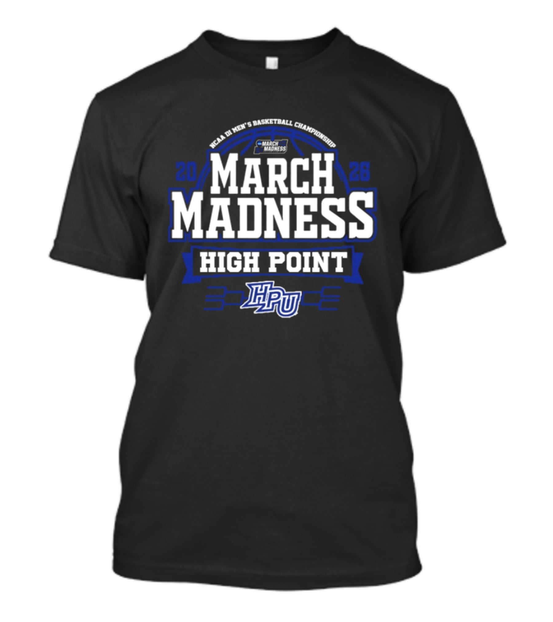 NCAA Men's Basketball Tournament March Madness High Point 2023 HPU T-Shirt