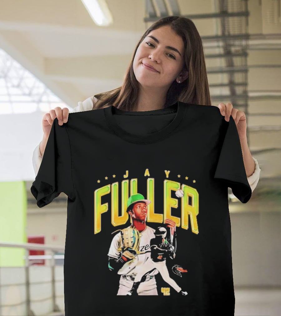 Jay Fuller UAB Baseball Player NCAA Collage With Catcher And Batter T-Shirt