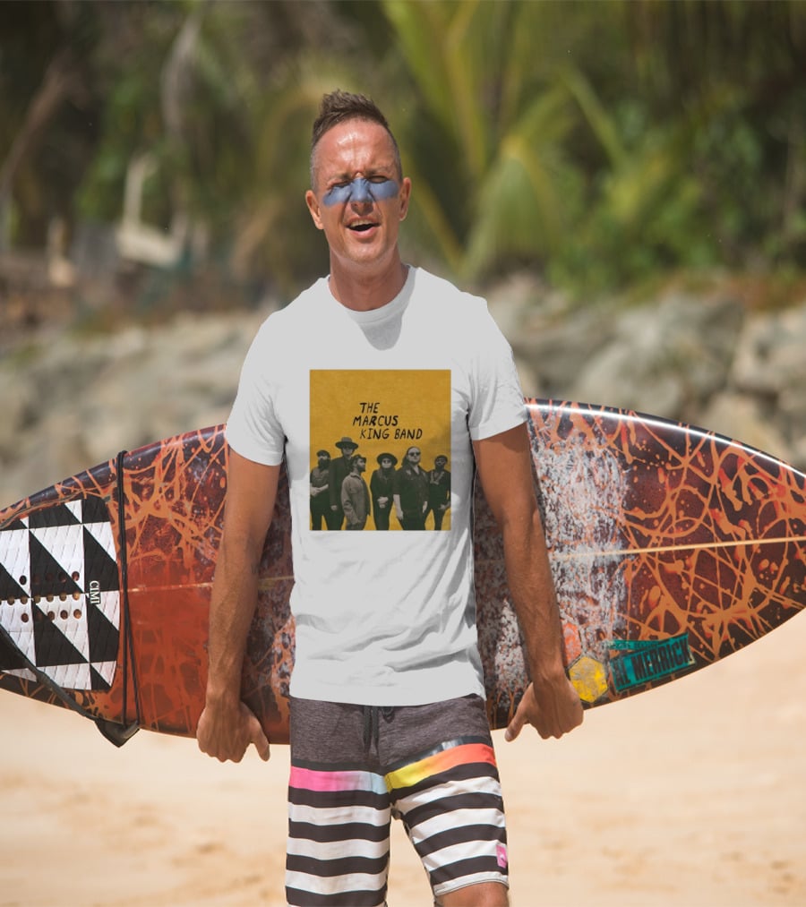 The Marcus King Band Vintage American Tour Group Photo T-Shirt