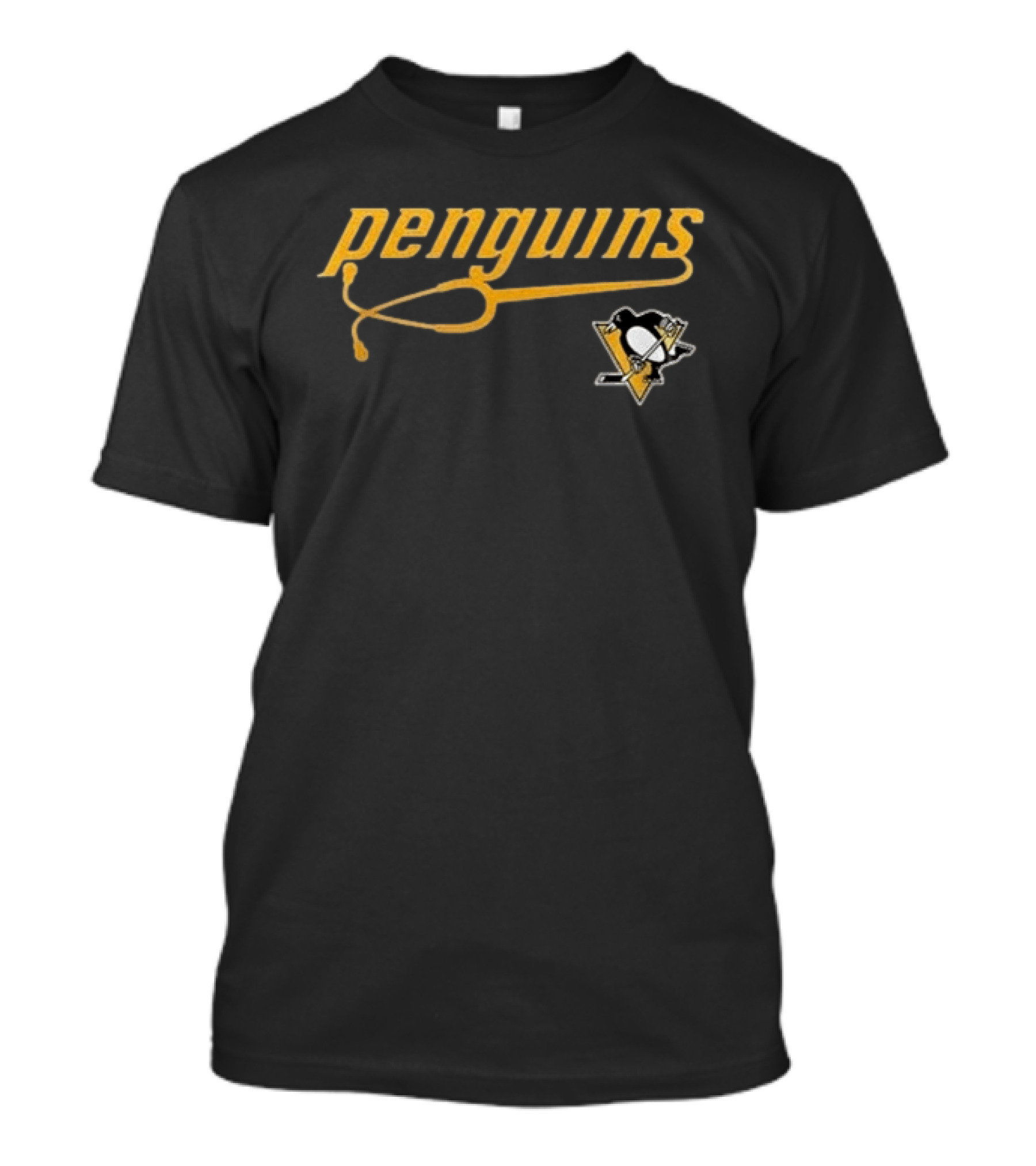 Pittsburgh Penguins Healthcare Appreciation Night 2026 Stethoscope T-Shirt