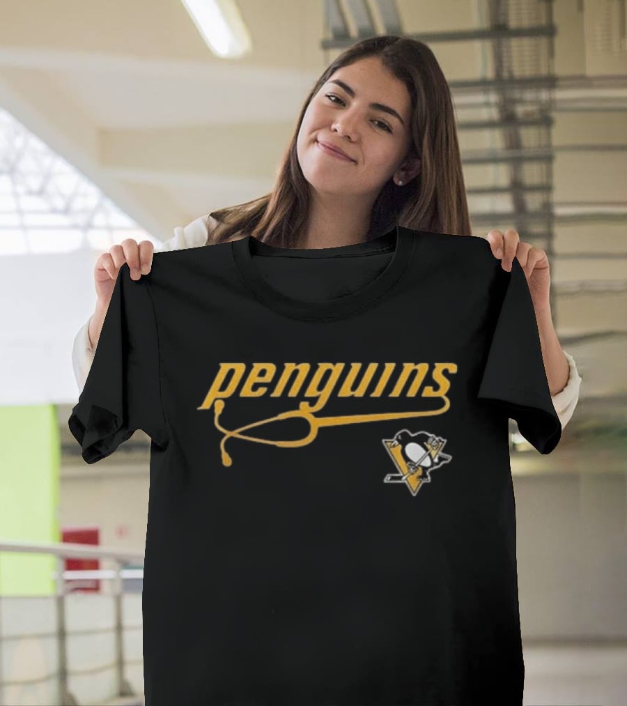 Pittsburgh Penguins Healthcare Appreciation Night 2026 Stethoscope T-Shirt