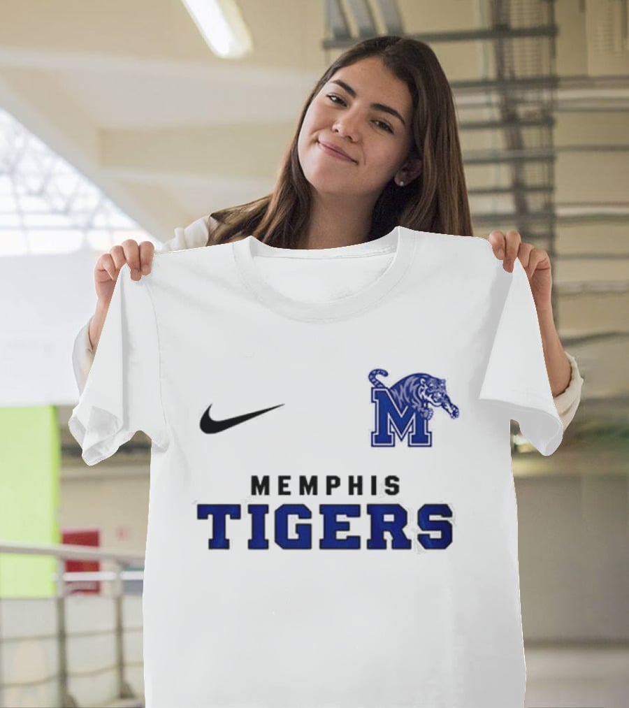 Memphis Tigers Snoopy And Friend It's The Most Wonderful Time Of The Year Nike Tiger M T-Shirt