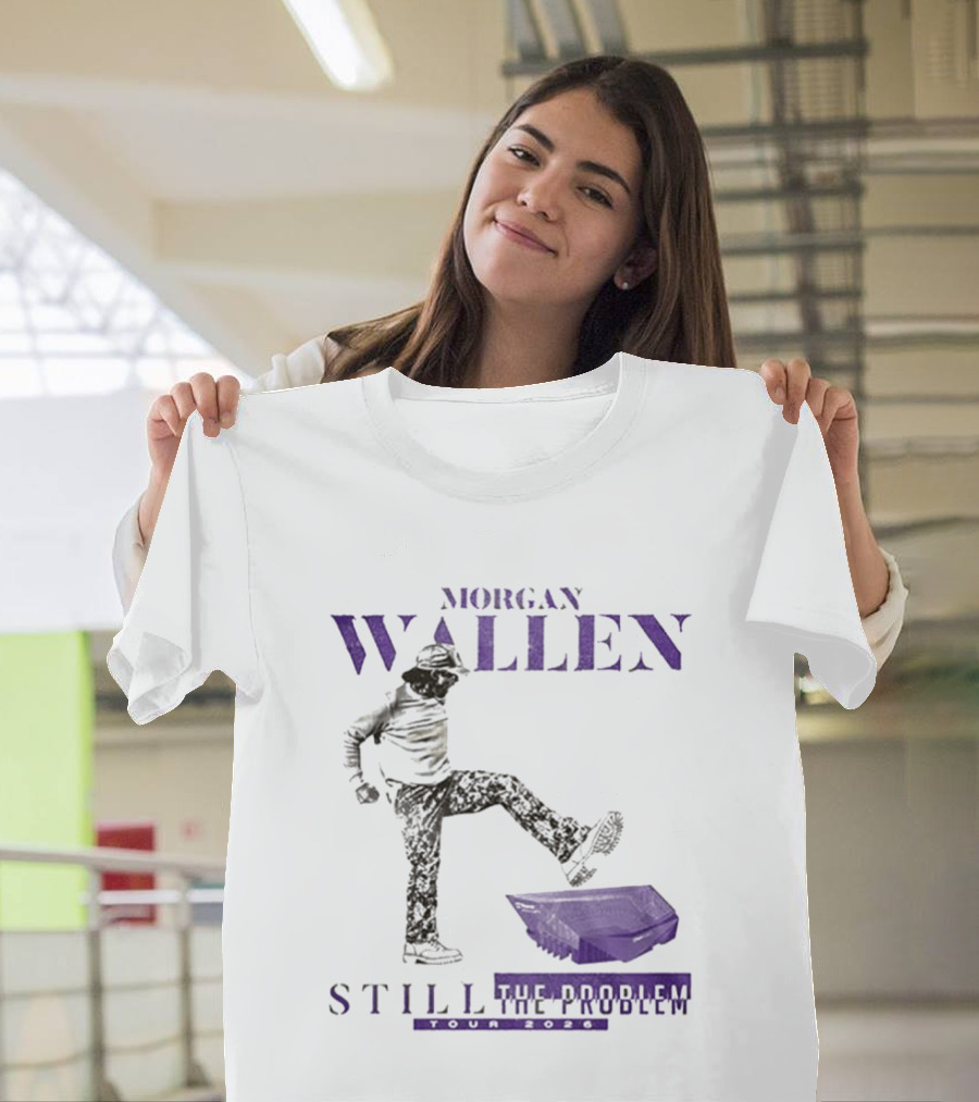 Morgan Wallen Still The Problem Tour 2026 Minnesota Vikings Collaboration T-Shirt