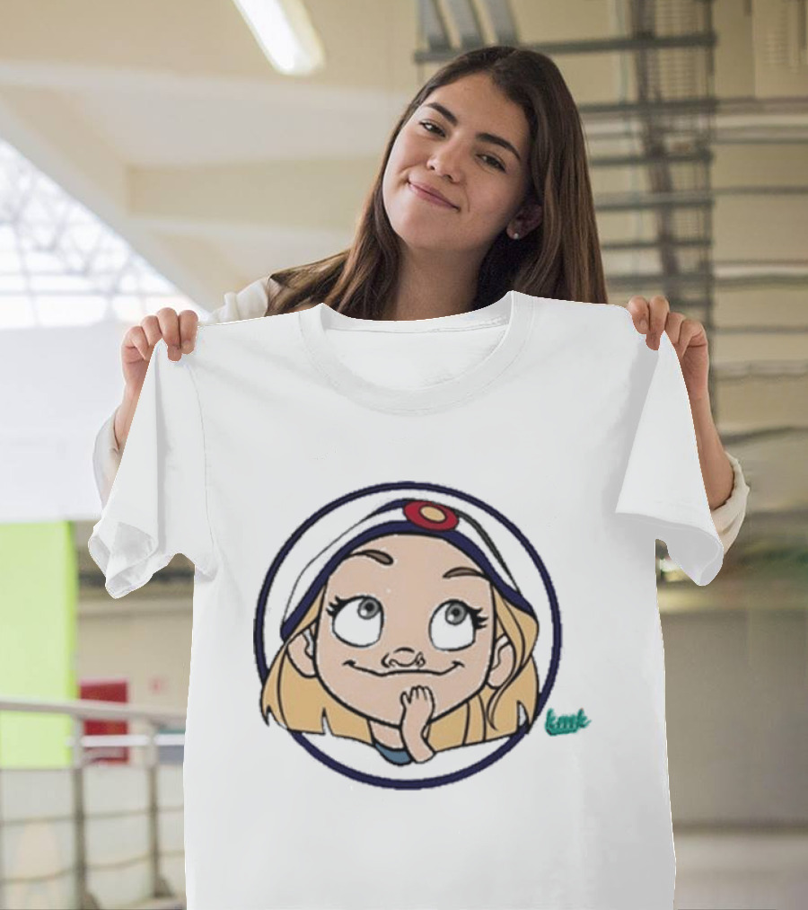 Kallmekris Riley Cartoon Character With Hat T-Shirt