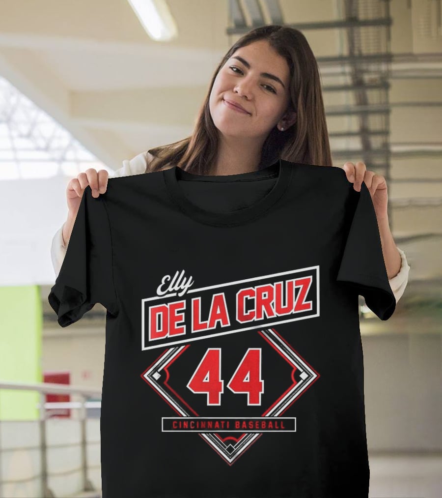 Elly De La Cruz 44 Cincinnati Baseball T-Shirt