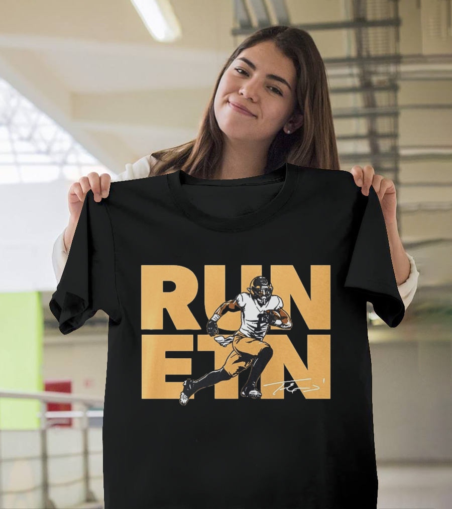 RUN ETN New Orleans Saints Football Sportswear T-Shirt