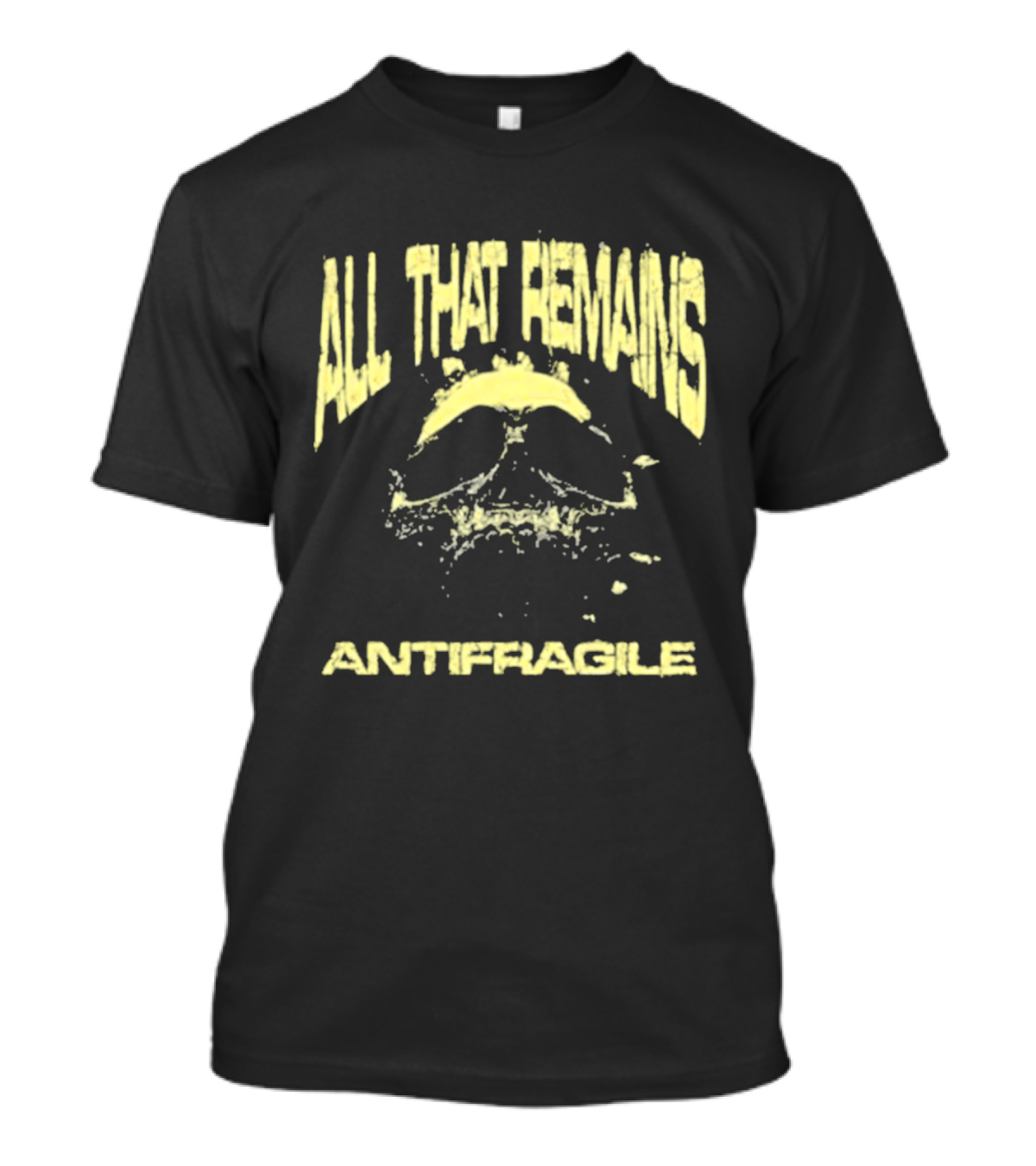 All That Remains Antifragile Distressed Crescent T-Shirt