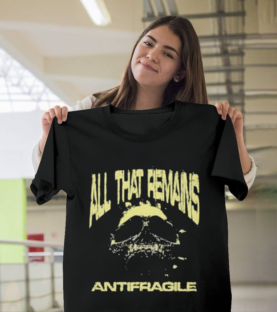 All That Remains Antifragile Distressed Crescent T-Shirt