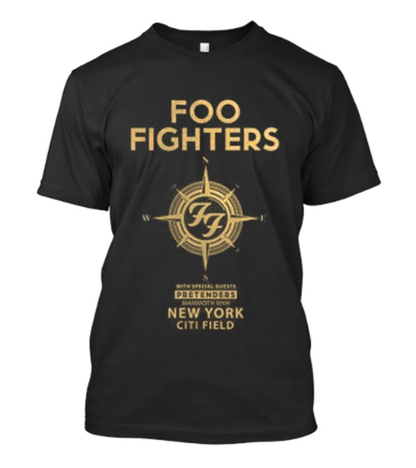 Foo Fighters Citi Field East Coast Tour Collaboration T-Shirt