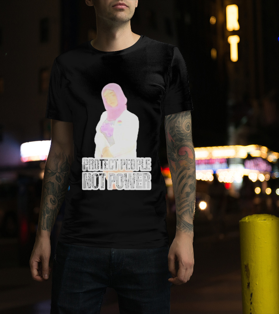 C. M. Alongi Protect People Not Power T-Shirt