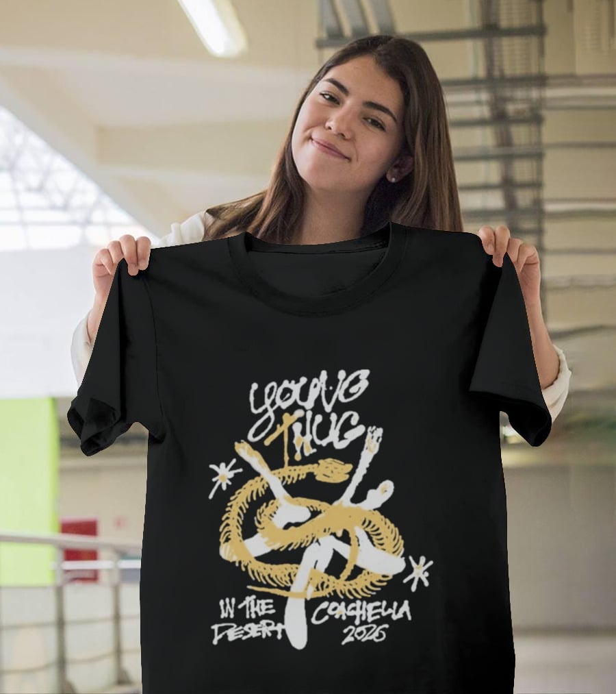 Young Thug Coachella 2026 Desert Performance Snake T-Shirt