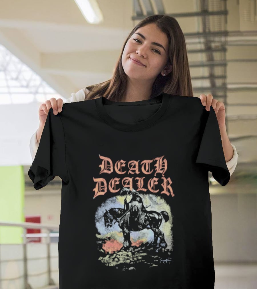 Frazetta Death Dealer Warrior Horseman T-Shirt