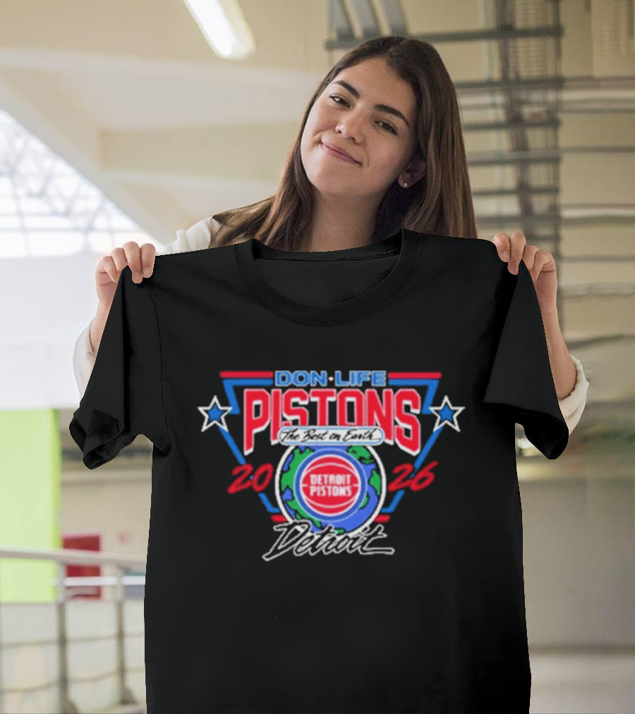 Detroit Pistons Don Life 313 Day 2026 By Big Sean T-Shirt