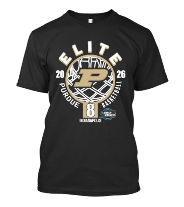 Purdue Boilermakers Elite Eight 2026 NCAA Basketball March Madness Indianapolis T-Shirt