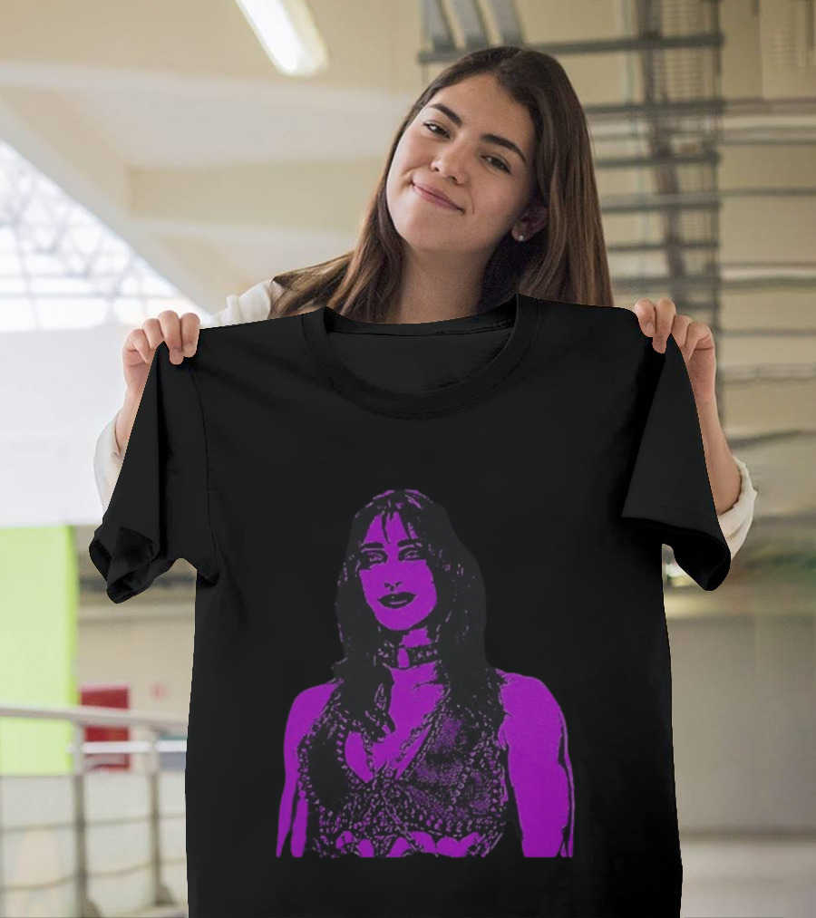 Rhea Ripley WWE Ships Free For Sale Purple Wrestling Champion T-Shirt