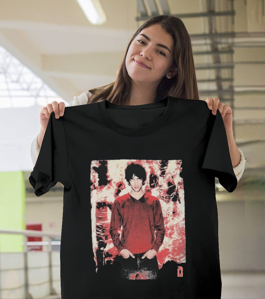 Richard Ashcroft 2026 Tour Classic Photo Red Abstract T-Shirt