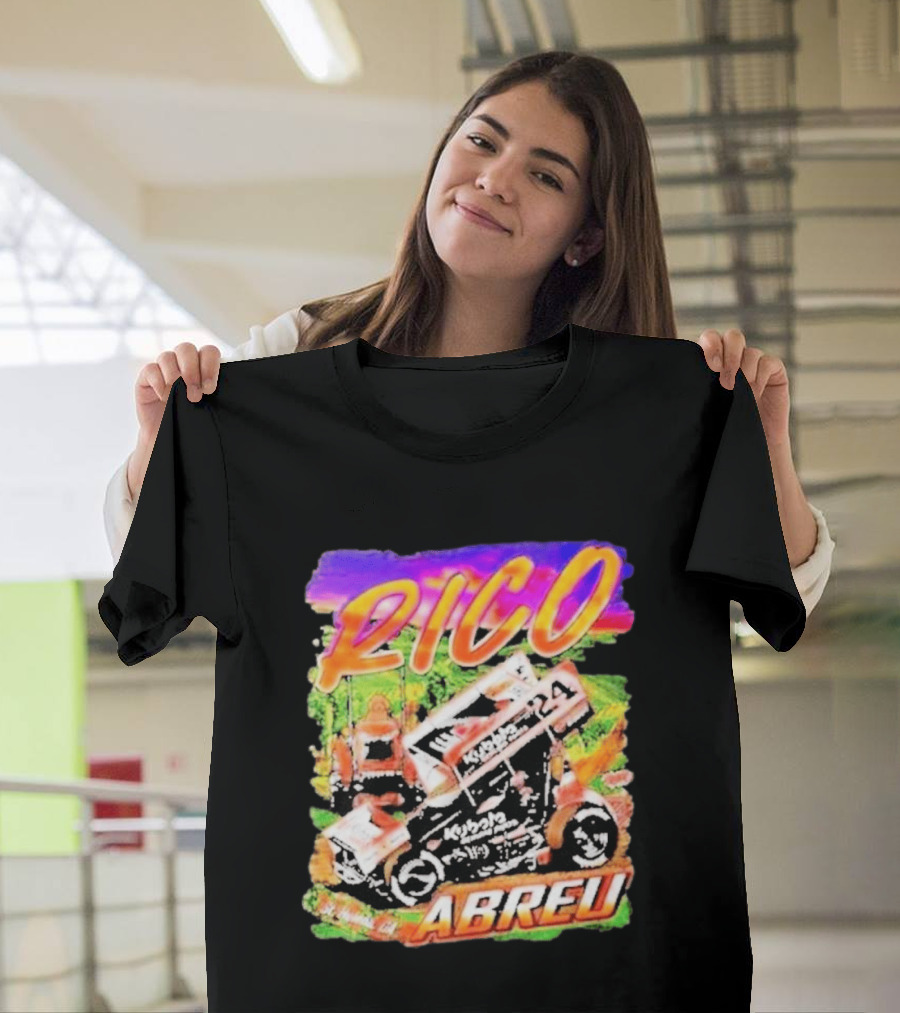 Rico Abreu Kubota 24 Racing Car T-Shirt