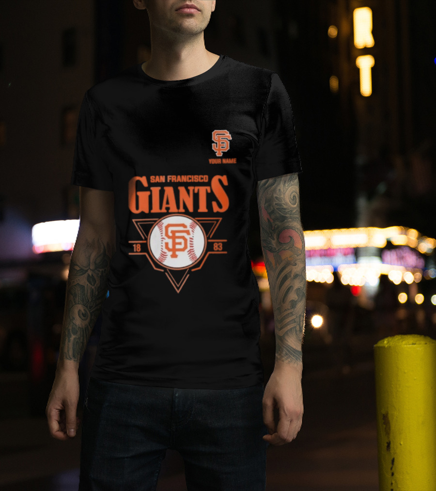 San Francisco Giants 1883 Baseball SF Team T-Shirt
