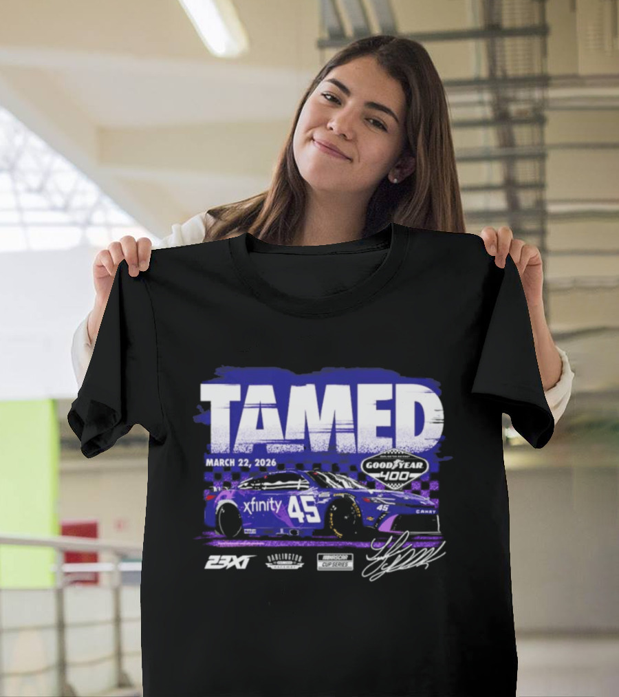 Tamed March 22 2026 Xfinity 45 Goodyear 400 Race Winner Tyler Reddick 23XI Racing T-Shirt