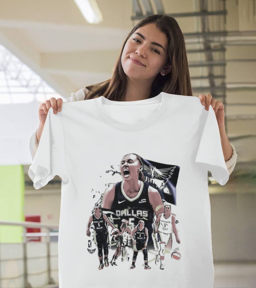 Demar Derozan Paige Bueckers Dallas Wings Basketball Athlete T-Shirt
