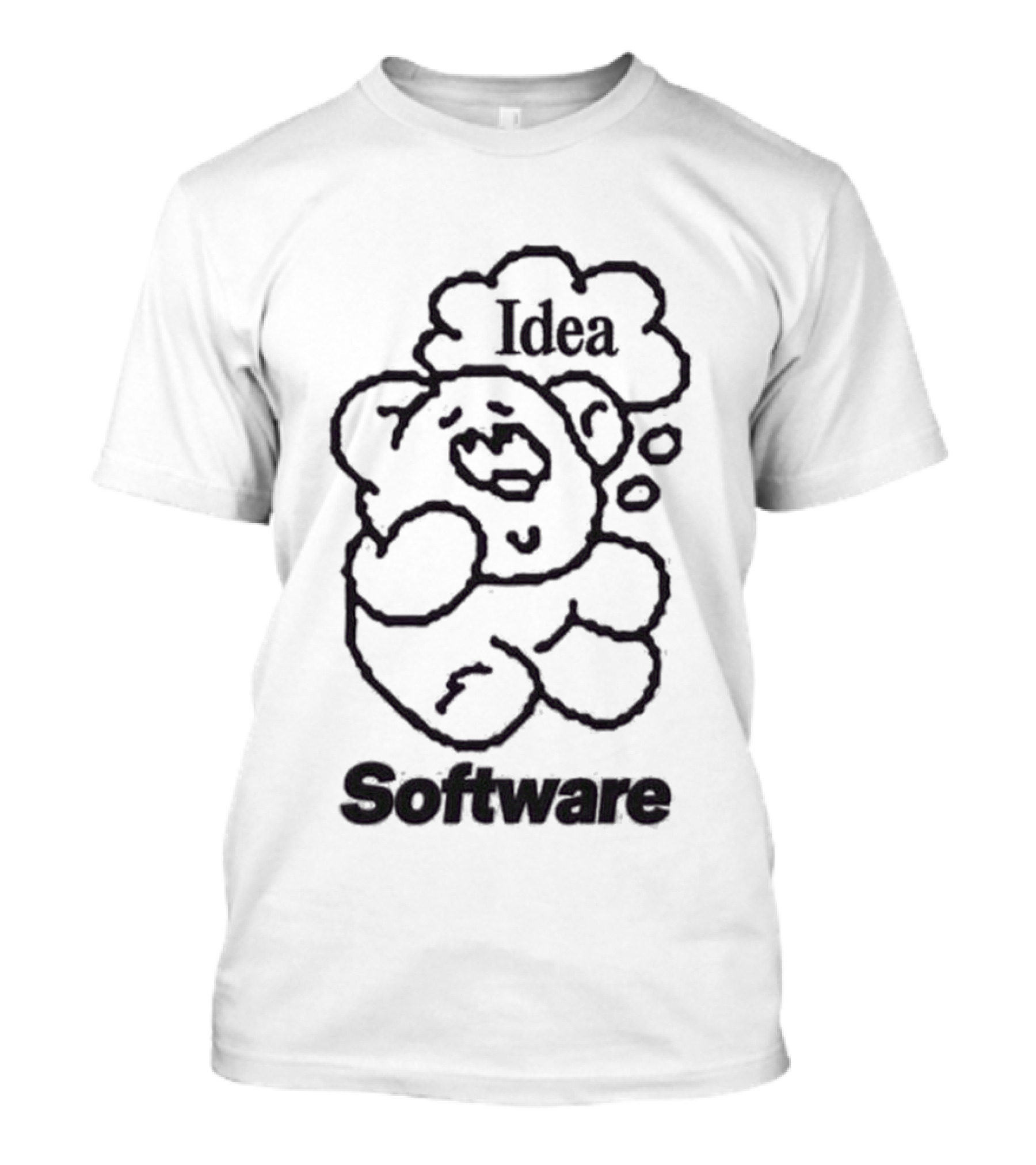 Figma Culture Fit Idea Software In Violet Bear T-Shirt
