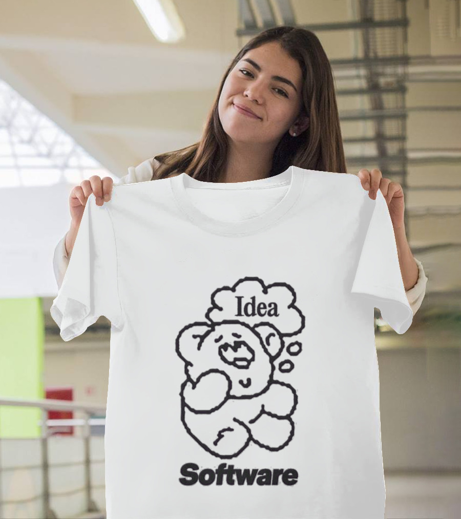 Figma Culture Fit Idea Software In Violet Bear T-Shirt