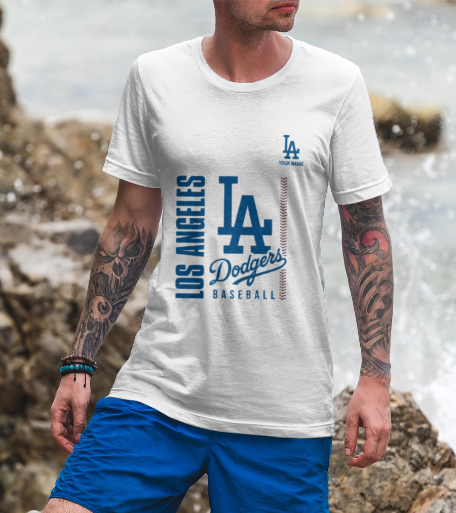 Los Angeles Dodgers Baseball LA Team Wear T-Shirt