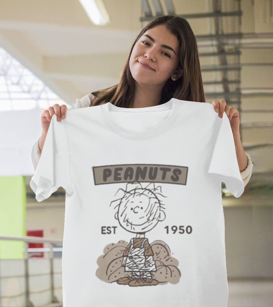 Peanuts Pigpen Character Est 1950 Comic Strip T-Shirt
