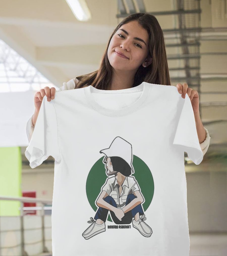 Richard Ashcroft 2026 Tour Illustration Seated Figure T-Shirt