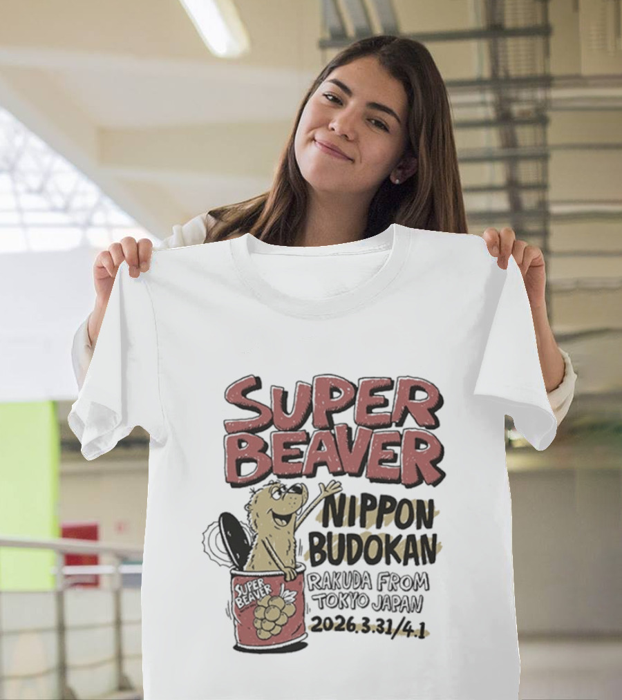 Super Beaver Nippon Budokan Rakuda From Tokyo Japan March 31 April 1 2023 T-Shirt