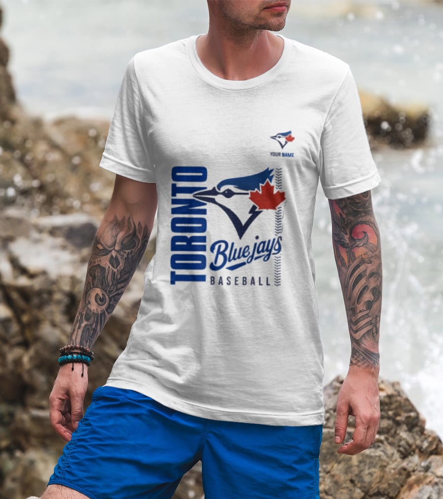 Toronto Blue Jays Baseball Canada Maple Leaf Team Spirit T-Shirt