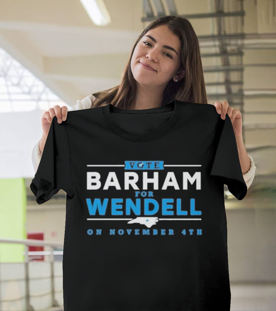 American Aquarium Barham For Wendell Vote November 4th T-Shirt