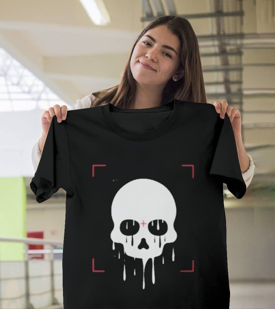 Blast Cs Dripping Skull Target T-Shirt