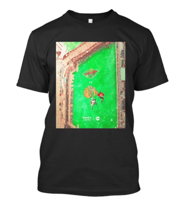 Chicago Blackhawks Vs Minnesota Wild March 17 8:30 PM Stadium TNT T-Shirt