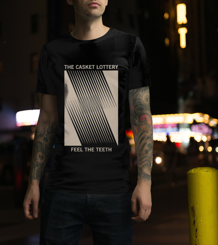 The Casket Lottery Feel The Teeth Linear T-Shirt