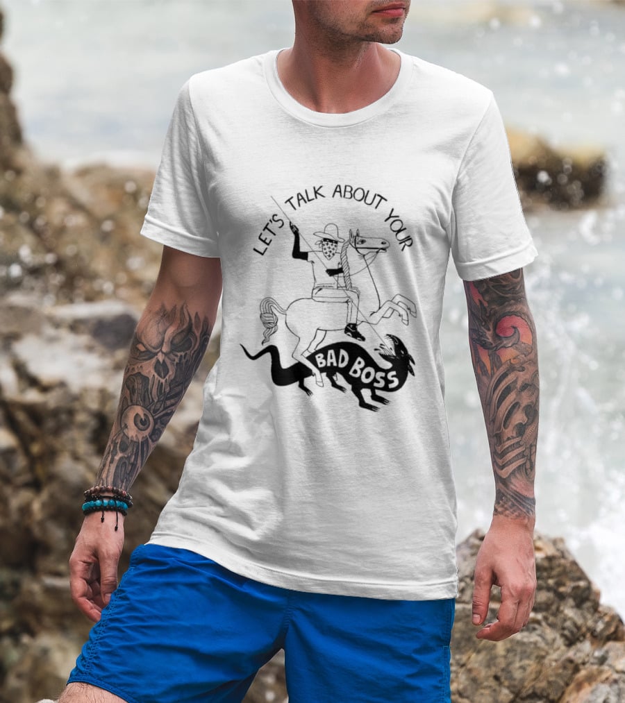 Let's Talk About Your Bad Boss Knight Rider T-Shirt