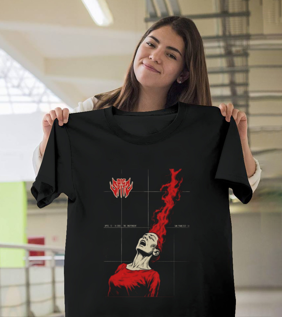 Die Spitz April 13 14 2026 The Independent San Francisco CA T-Shirt