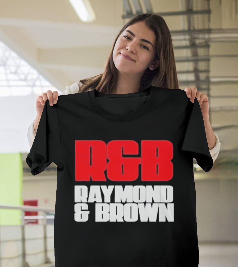 Raymond & Brown R&B World Tour 2026 Bold Red White T-Shirt