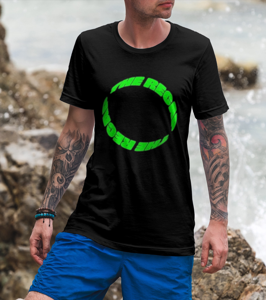 Kneecap The Recap Circular Green T-Shirt