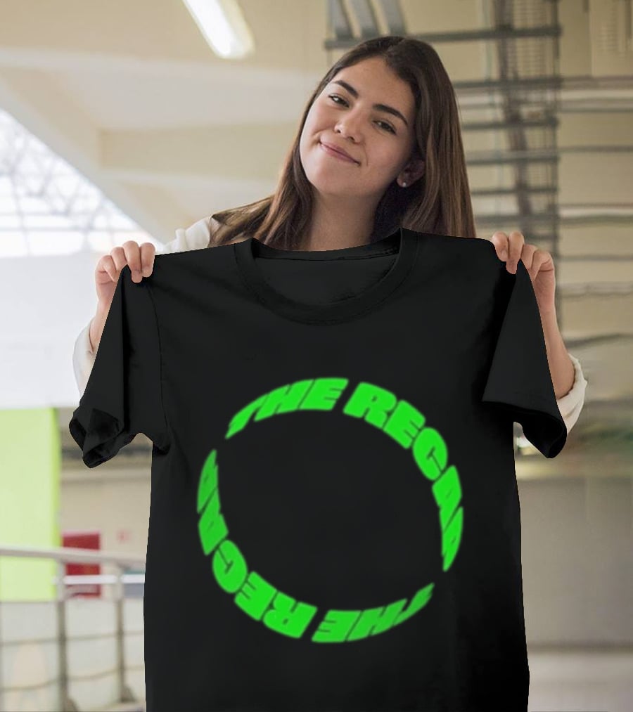 Kneecap The Recap Circular Green T-Shirt
