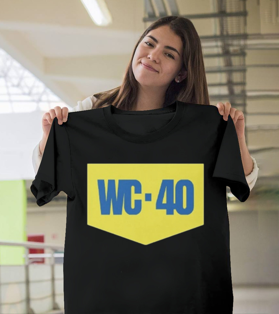 Willson Contreras WC 40 Blue Text On Yellow T-Shirt