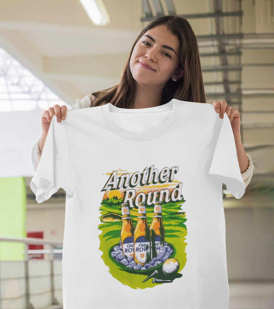 Another Round Old Row Golf Beer Bottles T-Shirt